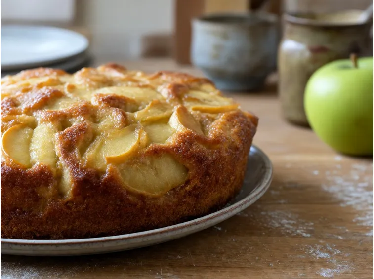 Torta di mele senza lattosio