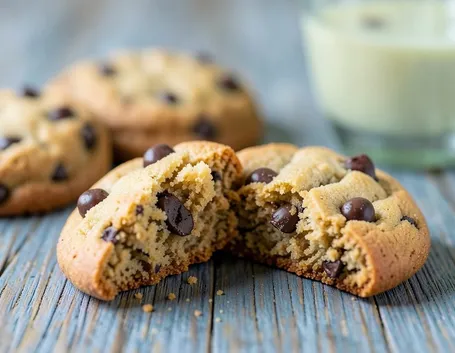 Biscotti per celiaci con gocce di cioccolato