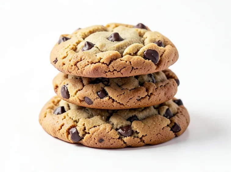 Biscotti con gocce di cioccolato