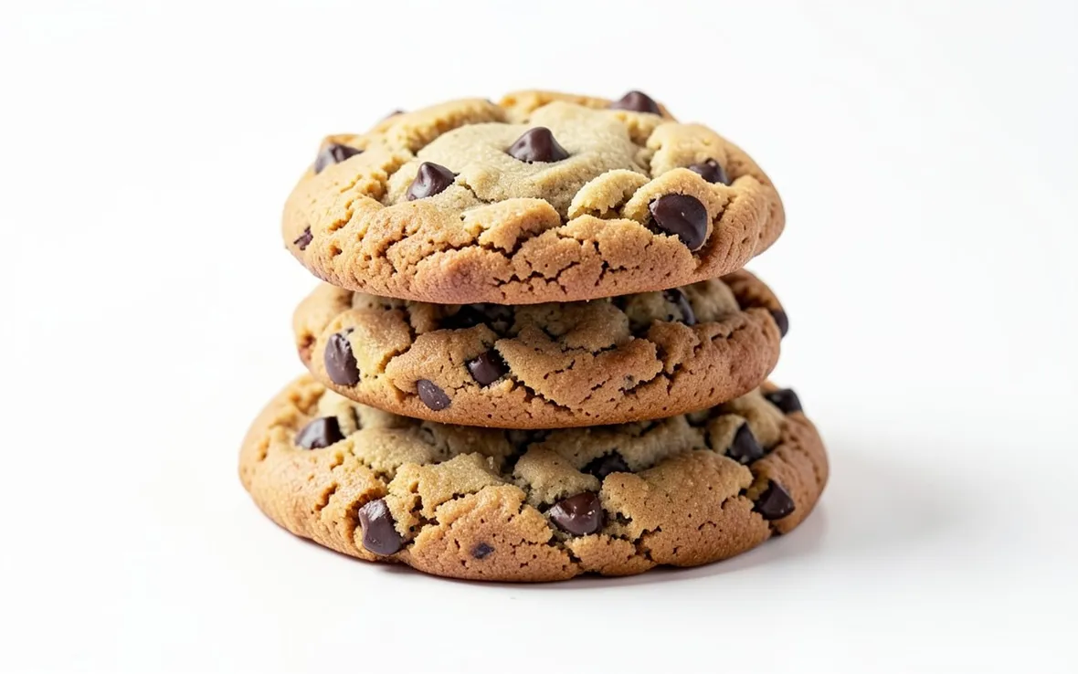 Biscotti con gocce di cioccolato
