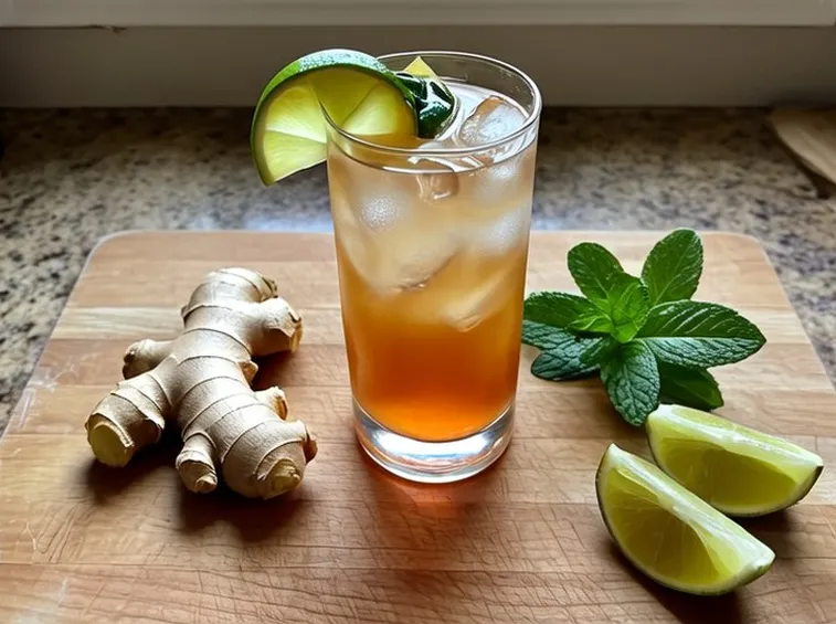 cocktail con lo zenzero