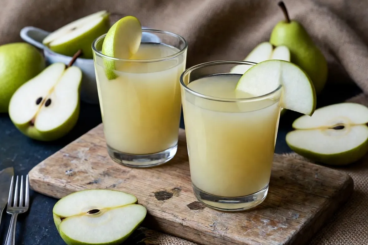 Il succo di pera biologico