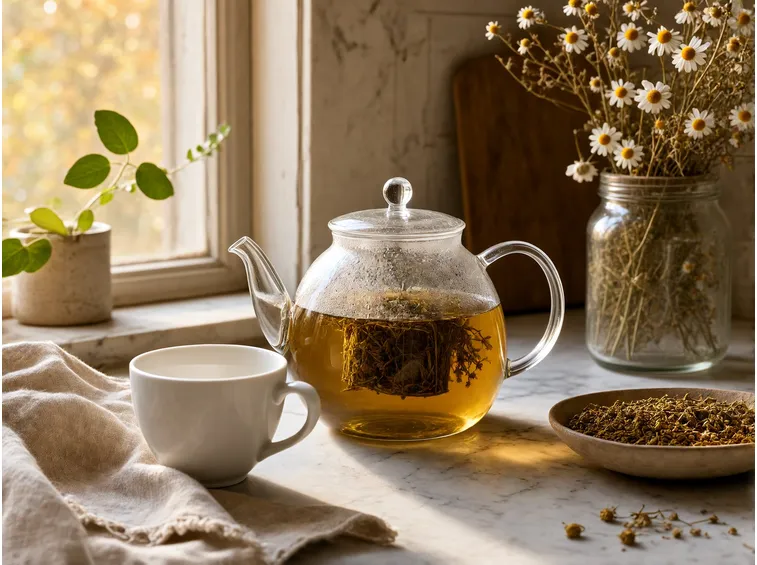Come preparare e servire la tisana insieme al dolce