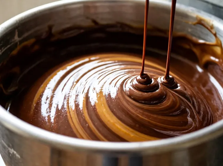 Miscelazione della massa di cioccolato