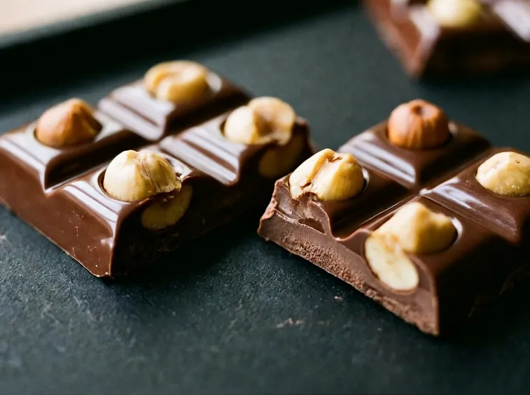 Cioccolato alle nocciole biologico