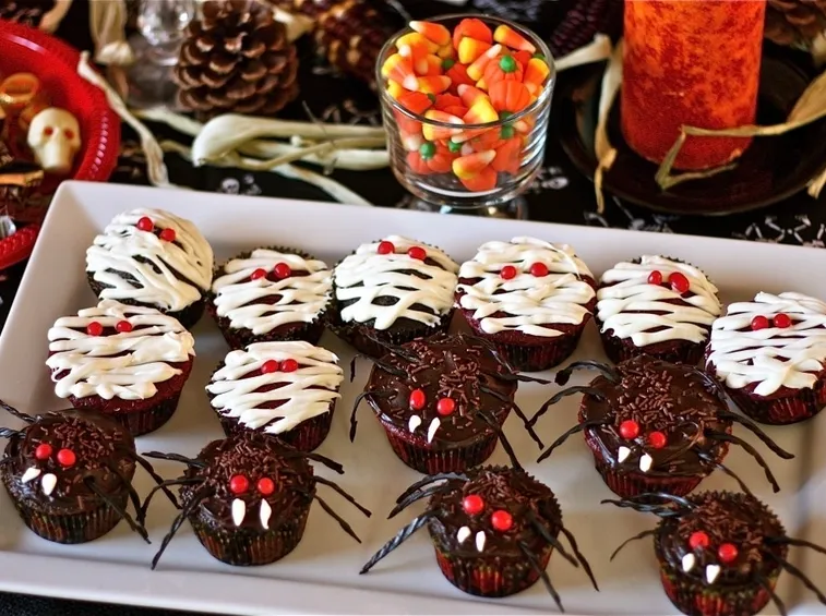 muffin ragno cioccolato