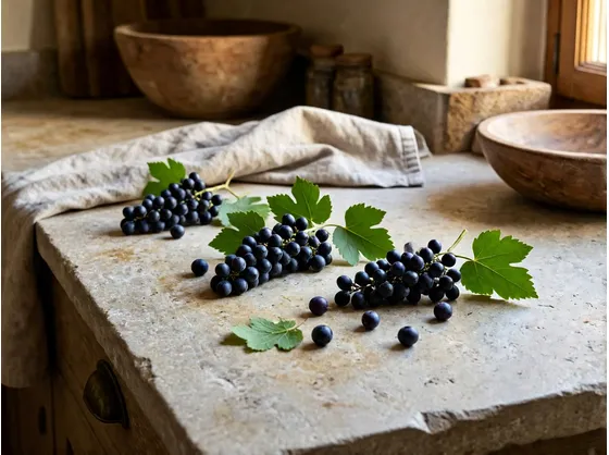 L'uva biologica giusta: canaiolo o sangiovese, con tutti i semi