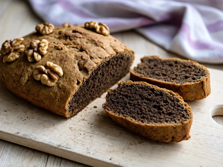 Pane con farina integrale di ceci