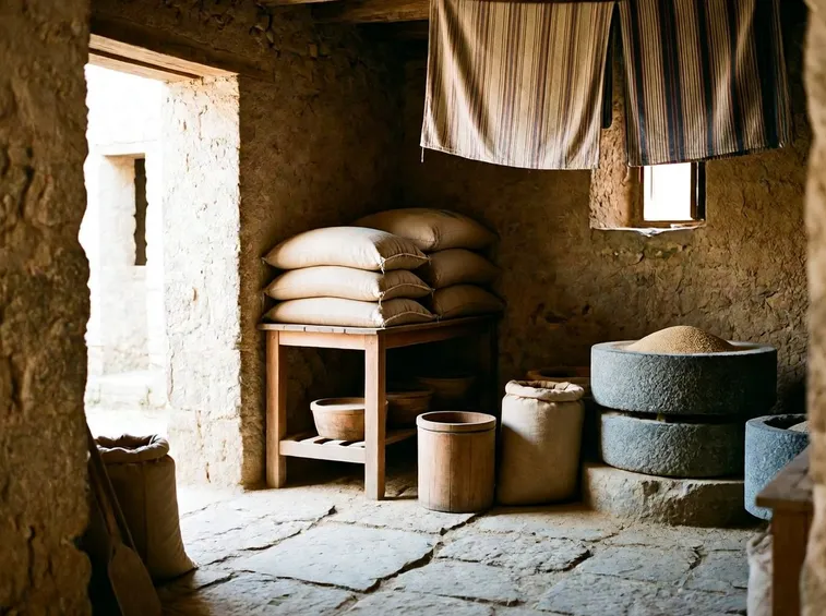 Mulino per la macinazione del grano