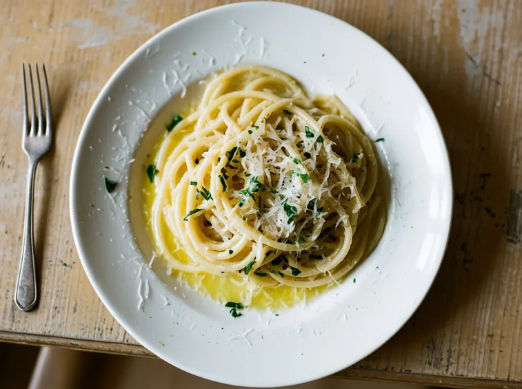 Pasta con burro biologico
