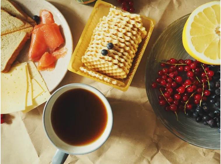 Gallette e frutta