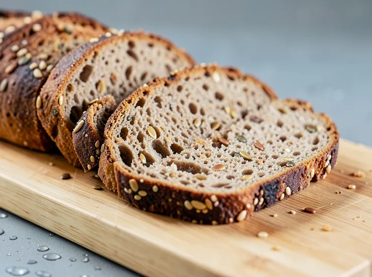 Pane ai 5 cereali bio a fette
