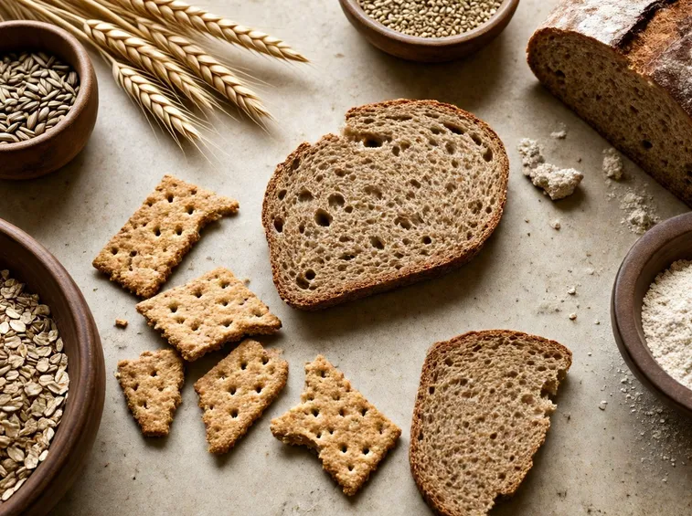 Pane ai 5 cereali bio ricco di fibre