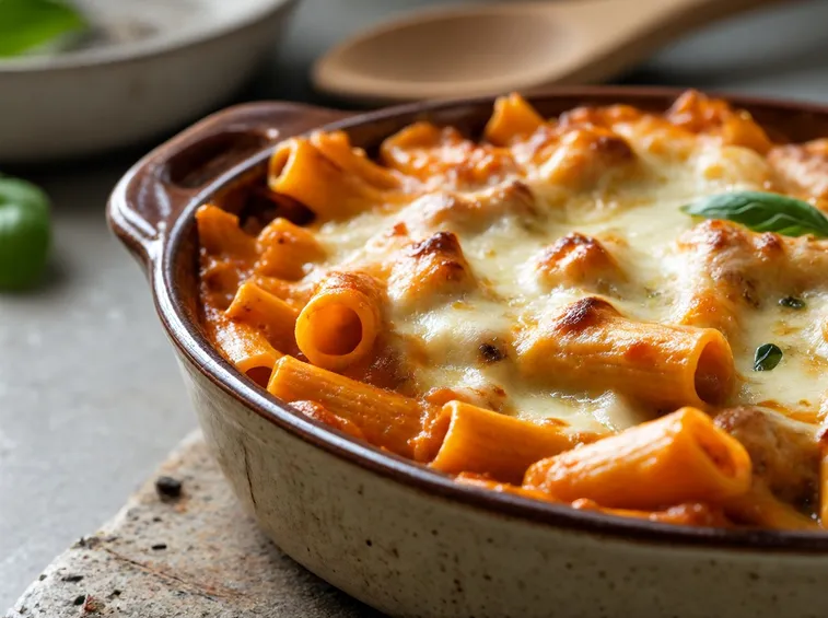 Rigatoni biologici al formaggio