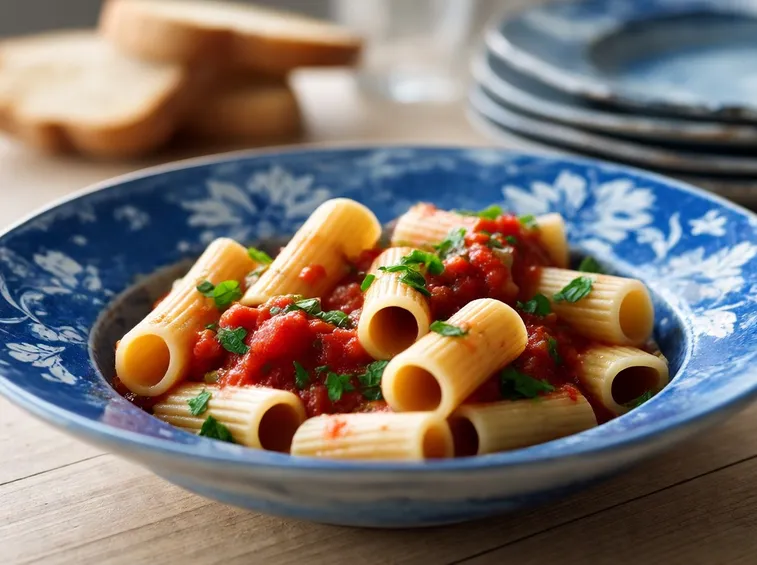 Rigatoni biologici pomodoro