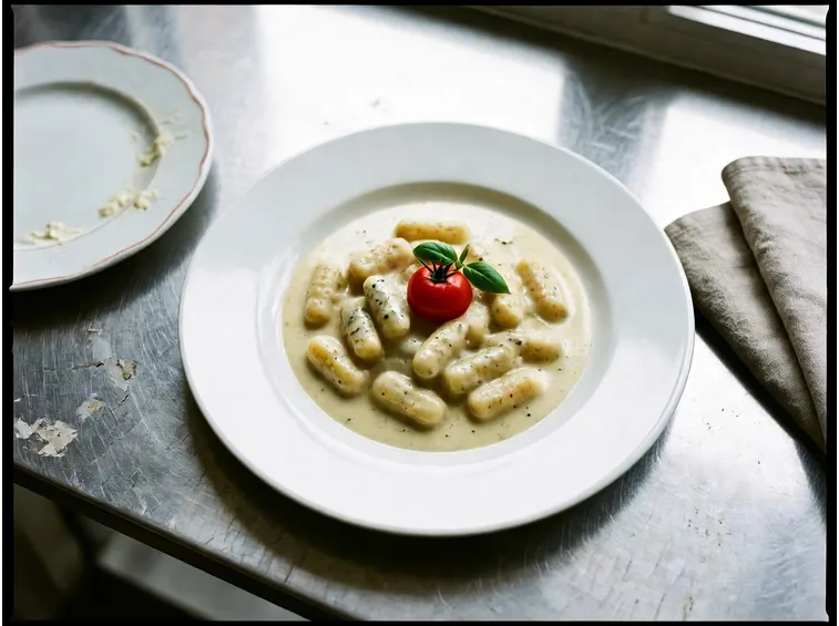 Gnocchi ai 4 formaggi