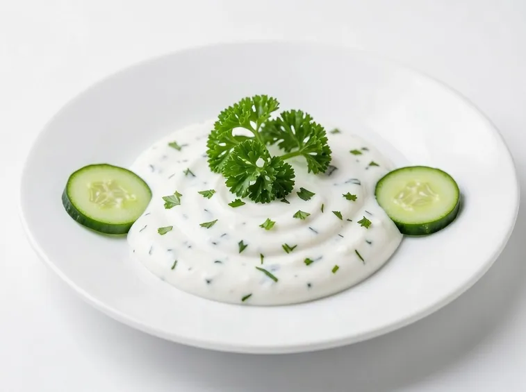 Salsa a base di yogurt magro biologico