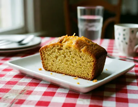 Plumcake vegan all'arancia