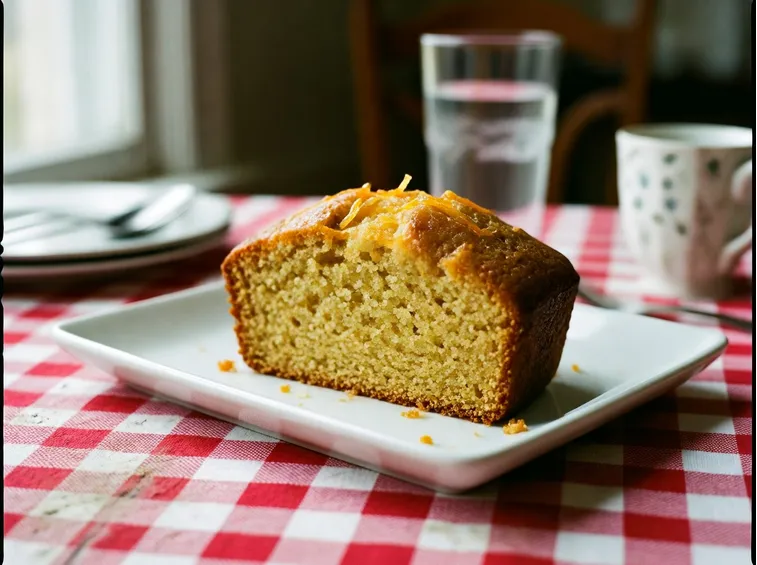 Plumcake vegan all'arancia
