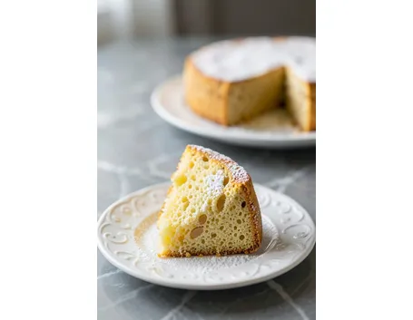 Torta al limone e mandorle