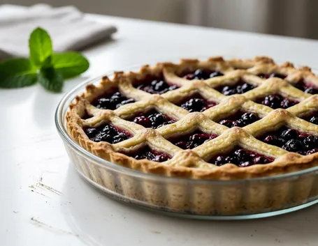 Crostata ai mirtilli
