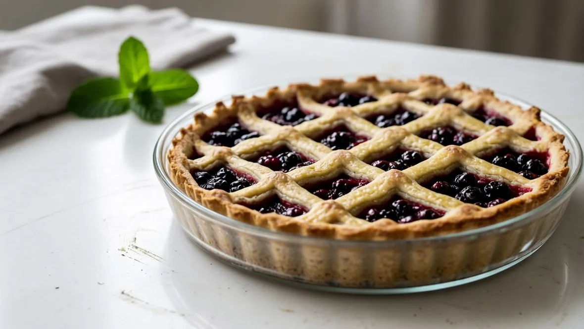 Crostata ai mirtilli