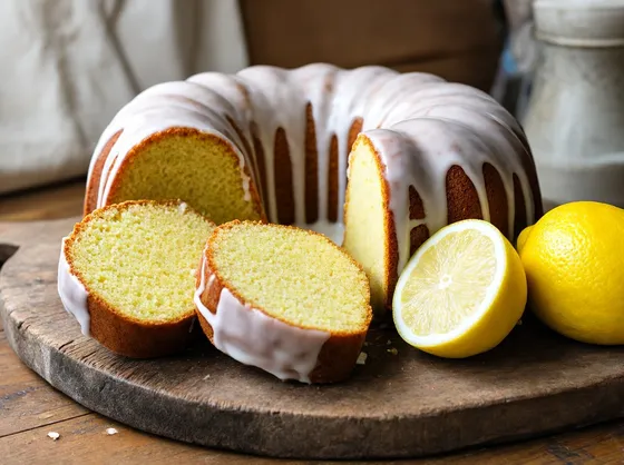 Torta al limone e mais