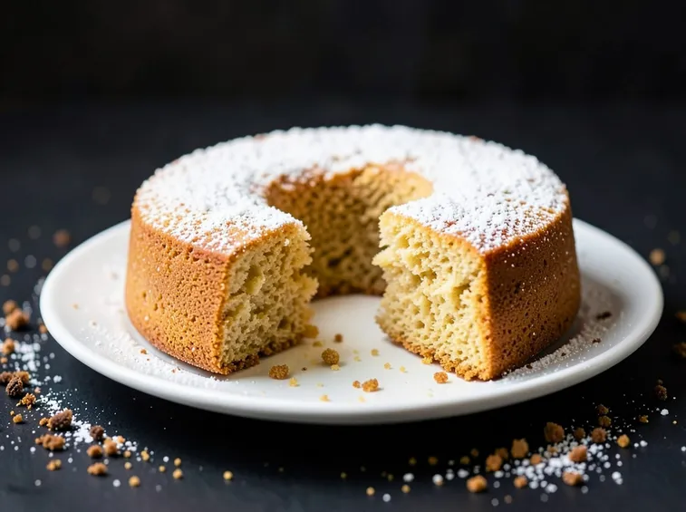 Torta con farina di riso