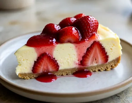 Cheesecake alla fragola