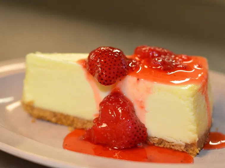 Cheesecake alla fragola