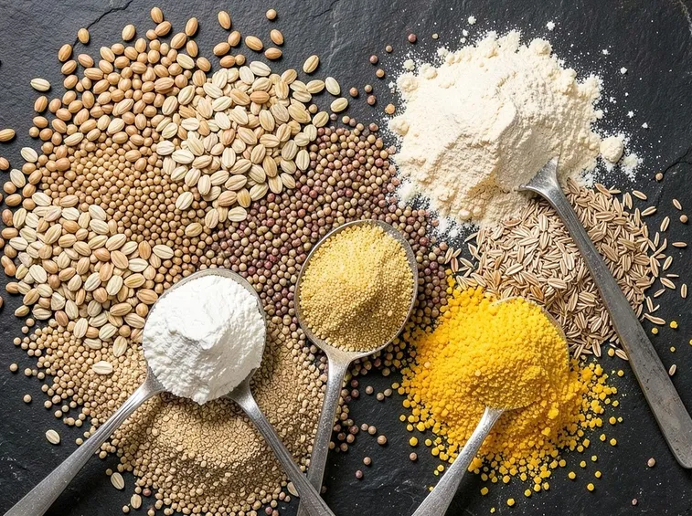 Varie tipologie di cereali