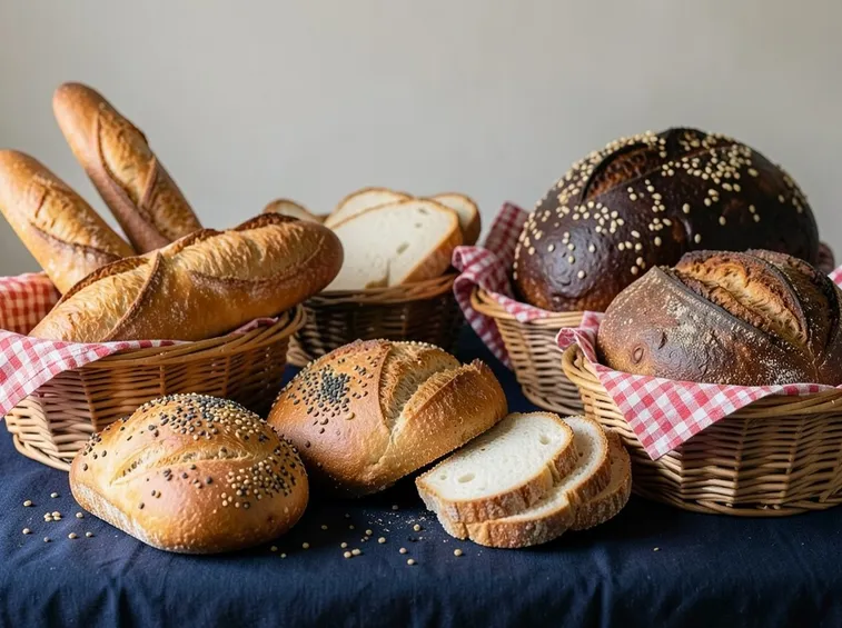 Pane con ingredienti diversi