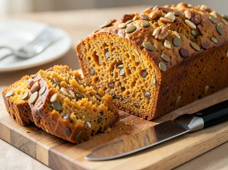 Pane a base di zucca