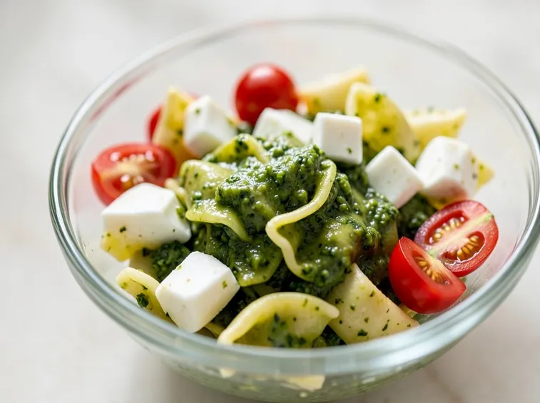 Tortellini senza glutine con pesto