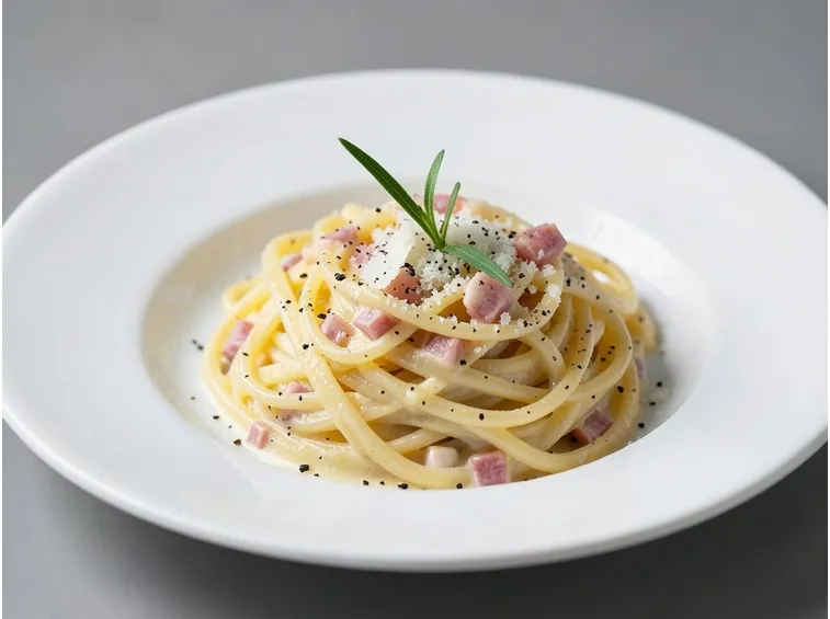 Carbonara spaghetti