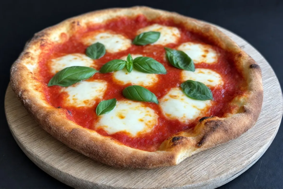 Pizza margherita tradizionale