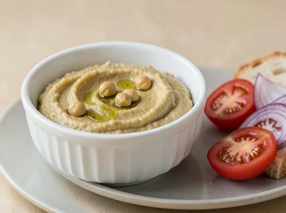 Hummus di ceci con prezzemolo