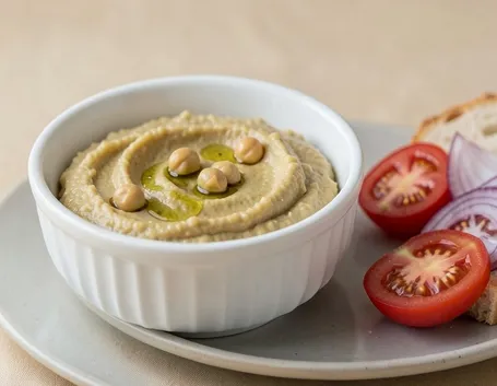 Hummus di ceci con prezzemolo