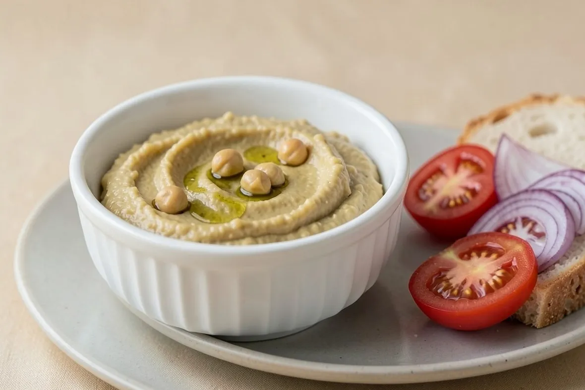 Hummus di ceci con prezzemolo