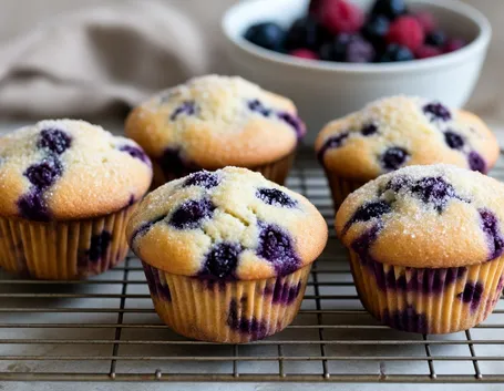 Muffin ai mirtilli per celiaci