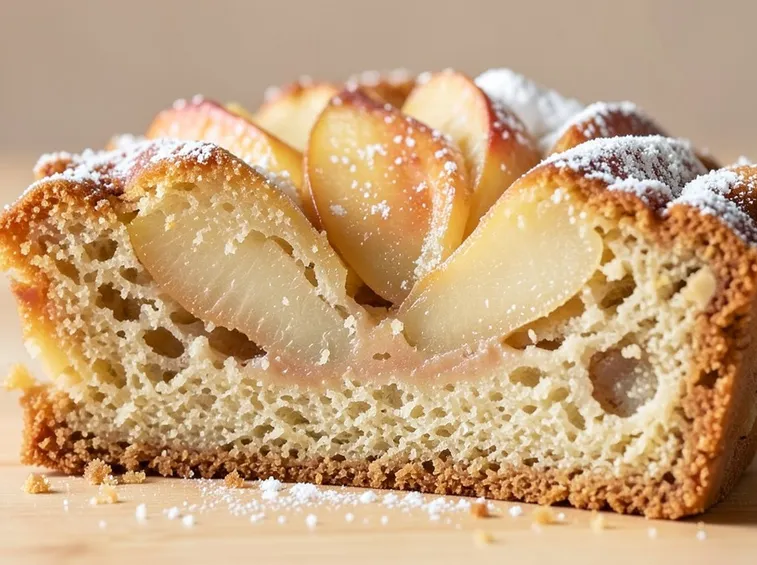 Torta di mele senza farina e zucchero