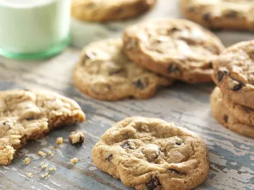 Biscotti per celiaci con gocce di cioccolato