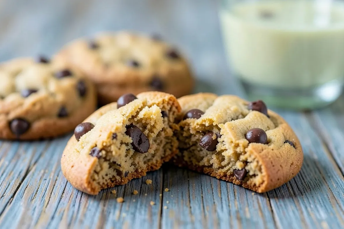 Biscotti per celiaci con gocce di cioccolato
