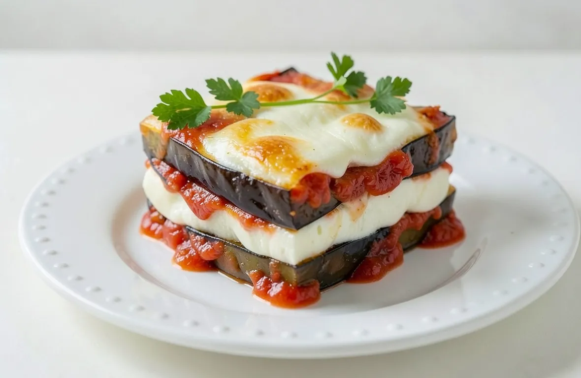 Melanzane alla parmigiana light