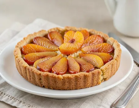 Crostata senza glutine alla marmellata di albicocche