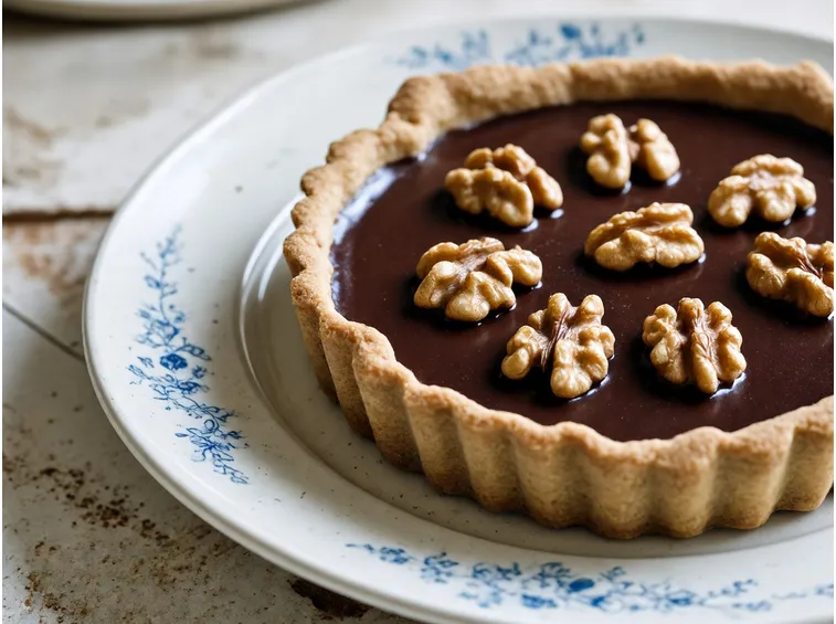 Crostata senza glutine al cioccolato