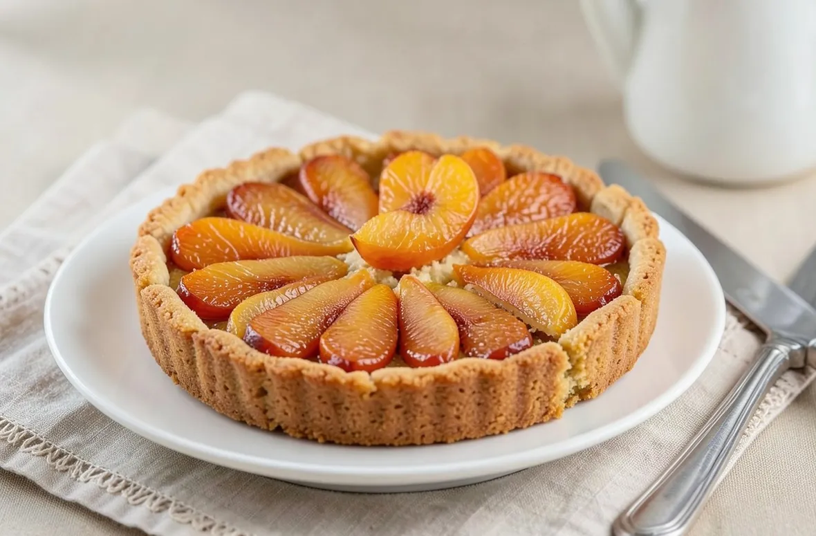Crostata senza glutine alla marmellata di albicocche