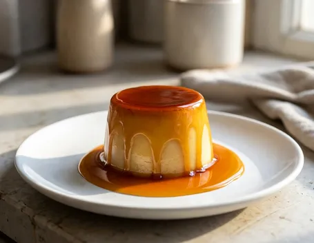 Creme caramel senza glutine