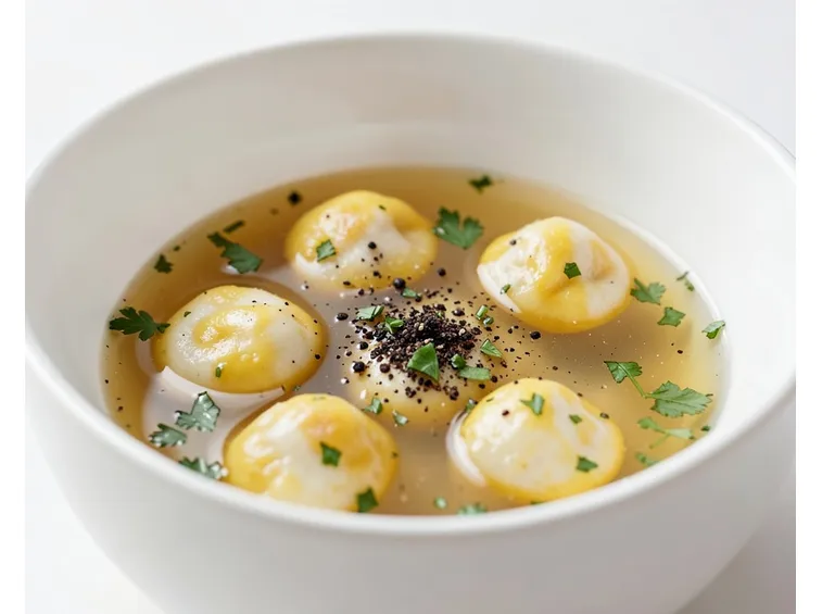 Cappelletti in brodo