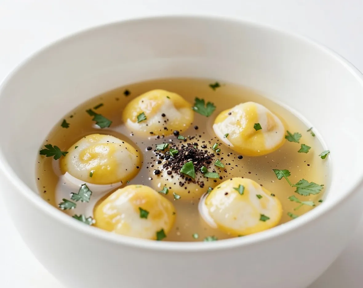 Cappelletti in brodo
